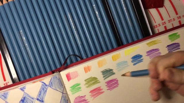 AquaBlend watercolour pencils by Spectrum Noir | 24 set | Botanical смотреть онлайн