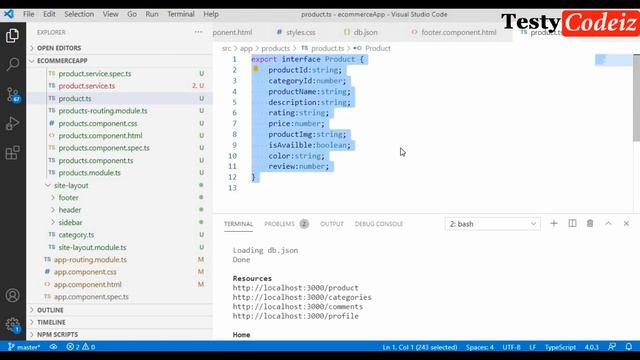 Angular 10 Project from scratch| E-commerce project in angular,setup backend,Setup front end angula смотреть онлайн