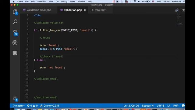 تعلم لغة PHP من الصفر (validation using filters) | ١٦ смотреть онлайн