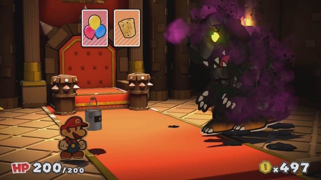 Beating Bowser with All 27 Thing Cards - Paper Mario: Color Splash Walkthrough смотреть онлайн