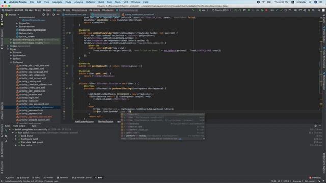 How to Filter a RecyclerView with SearchView - Android Studio Tutorial смотреть онлайн