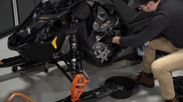 2023+ ProStar S4 INDY Adventure Oil Change and Filter Replacement | Polaris Snowmobiles