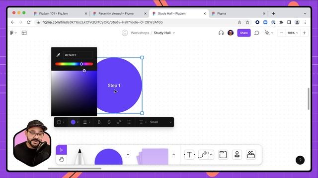 Study Hall: FigJam whiteboard basics for education смотреть онлайн