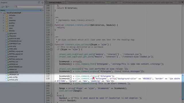 133. How to add CSS styles, classes, and JavaScript alerts through Ajax commands (a Drupal how-to) смотреть онлайн