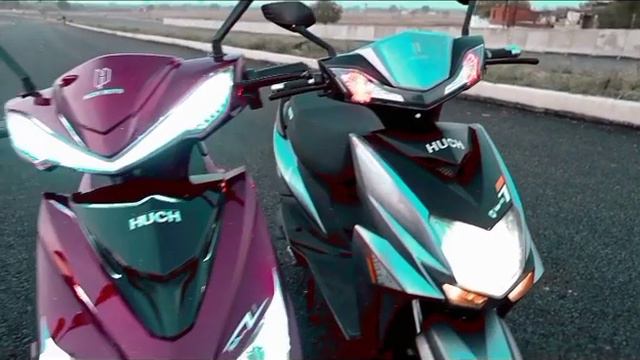 Huch Motocorp Fully Automated Electric Scooters смотреть онлайн