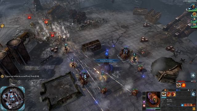 Warhammer 40,000 Dawn Of War 2 Retribution: Second Power Node Generator Defence Primarch Difficulty