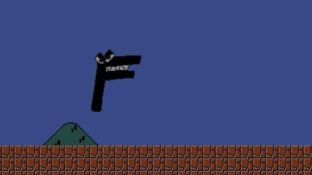 Alphabet Lore (A-Z...) But Mario Bros Transforms To Letter - Fixing Letter #1 | Game Animation смотреть онлайн