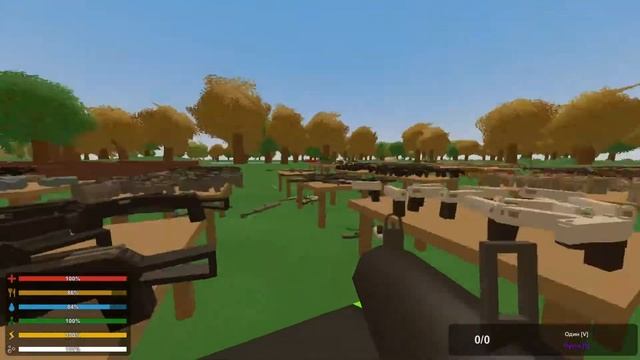 Unturned-Карта для тренировки и теста оружия(обзор) смотреть онлайн