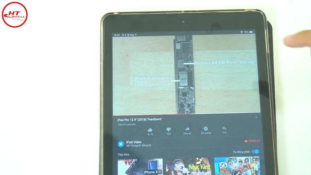 Mổ bụng iPad Pro 2018: Máy tính bảng mạnh nhất hiện nay смотреть онлайн