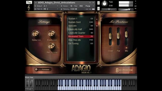 8 Dio Adagio Solo Violin Full Download 2016