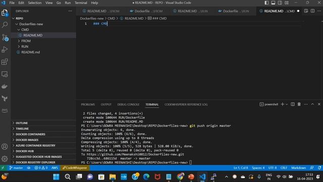 Creating docker images by using RUN&CMD | how to deploy nginx server | తెలుగులో | DevOps | AWS смотреть онлайн