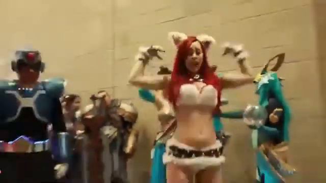 katarina cosplay lol - league of legends dance смотреть онлайн