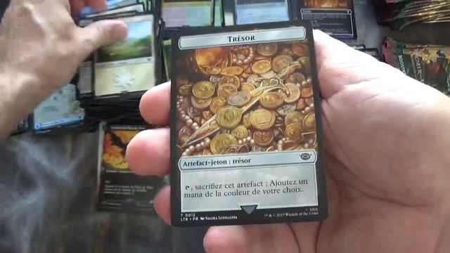 Ouverture d'une boîte de 36 Boosters de Draft N°2/2, Le Seigneur des Anneaux @mtg смотреть онлайн