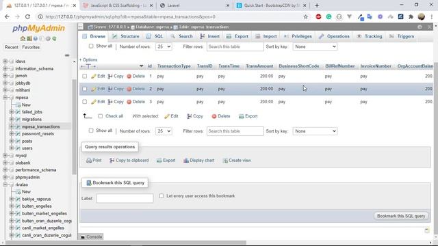 LARAVEL M-PESA C2B INTEGRATION PART 9 смотреть онлайн