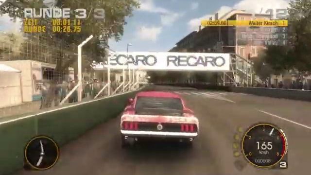 GRID Gameplay 9600M GT смотреть онлайн