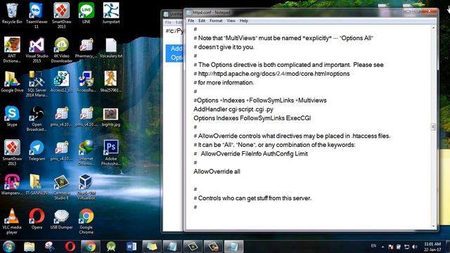 configure python file with wampserver смотреть онлайн