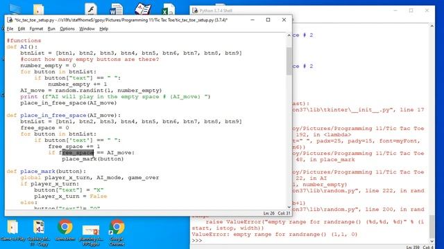 python Tic Tac Toe Lesson #5 смотреть онлайн