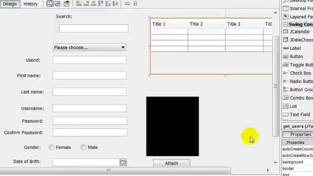 Lesson 40: View and Insert image Java, Netbeans, MySQL part 3 смотреть онлайн
