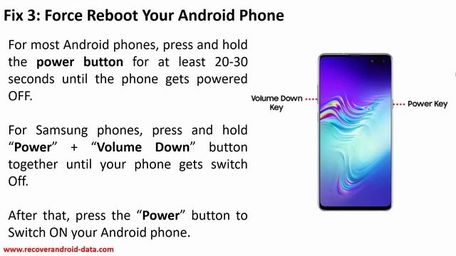 How To Fix “Android System Recovery 3e” Error