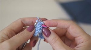 Регланная линия из 6 петель (реглан сверху)