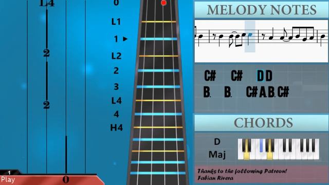 How to play Lonely Boy by Andrew Gold on Viola (Tutorial) смотреть онлайн