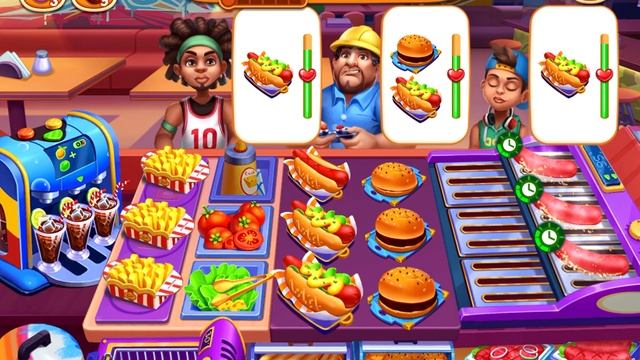 Cooking City Burger Shop Level 25 All Three Tiers смотреть онлайн