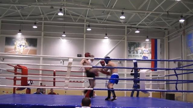 К-1 финал - Бармотин Артем(Ястреб) Vs Барзеев Андрей (Кстово) - Чемпионат области 2017г.