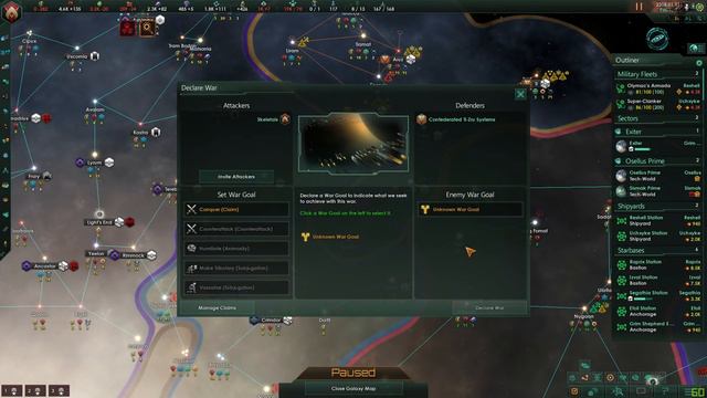 Beginner's guide to WAR in Stellaris смотреть онлайн