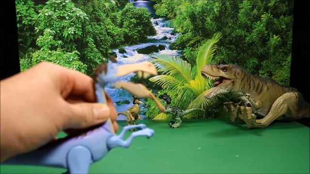 Disney The Good Dinosaur, Bubbha Vs T-Rex Jurassic World Pixar By WD Toys смотреть онлайн