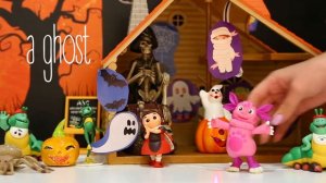 Учимся с Лунтиком - 🎃 Хеллоуин 🎃 Английские слова 👻