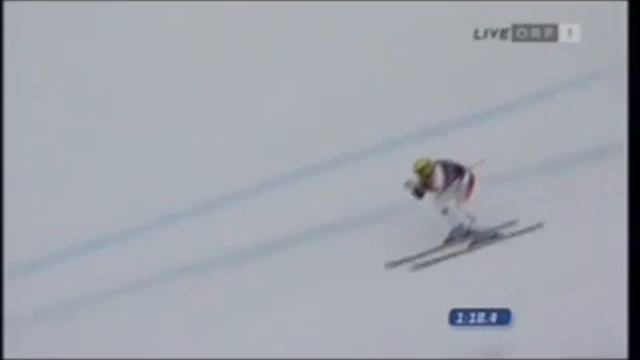 Hermann Maier's Kitzbühel '08 downhill run смотреть онлайн