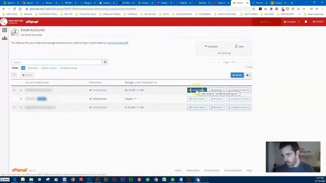 Access IMAP of POP3 Email Created in Cpanel смотреть онлайн
