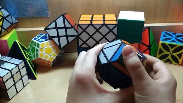 Сборка головоломки "Skewb Hex Cube" смотреть онлайн