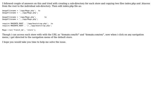 Add multiple language store code in the url s example:www.domain.com/fr , www.domain.com/en смотреть онлайн