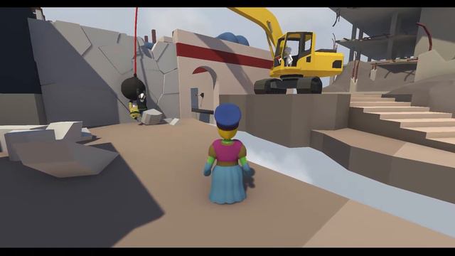 когда хотел сделать ритэпэ, а получилось как всегда | Human: fall flat#2 смотреть онлайн
