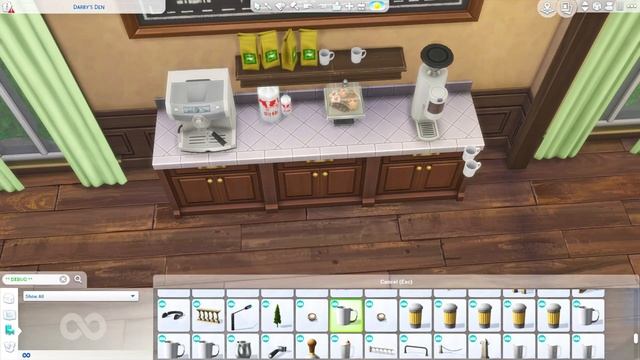 U-Brite Commons ? // Sims 4: Discover University Speed Build смотреть онлайн