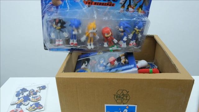 Sonic the Hedgehog Toys Unboxing ASMR смотреть онлайн