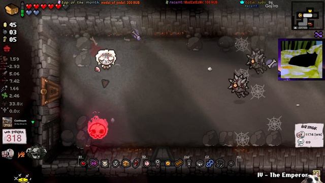 [319] Eden стрик на 4 цели | Ключный объезд | The Binding Of Isaac: Repentance