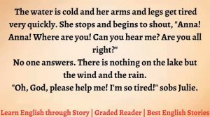Learn English through Story - Level 2 || Listen English Story || Graded Reader