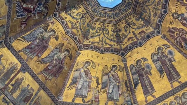 Florence Baptistery or Baptistery of Saint John or Battistero San Giovanni - Florence Italy - ECTV смотреть онлайн