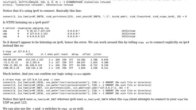 Unix & Linux: Why does ntpq -pn report "Connection refused"? (2 Solutions!!) смотреть онлайн