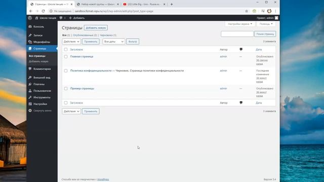 Тема 4. Создание сайтов на основе CMS WordPress смотреть онлайн