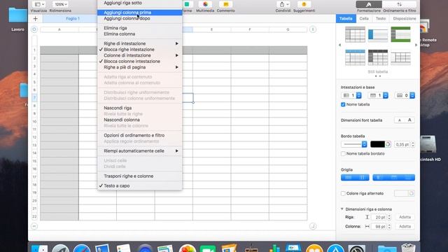 Tutorial Numbers per Mac - Parte 4 - Le voci di menu смотреть онлайн