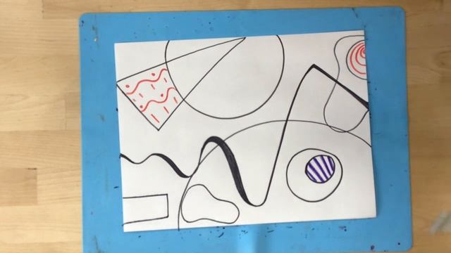 Kids Art Lesson - Wassily Kandinsky Abstract Art