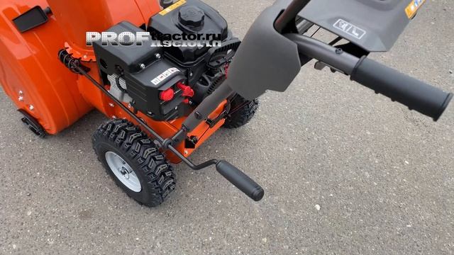 Снегоуборщик Husqvarna ST124 - убийца Китайских снегоуборщиков. смотреть онлайн