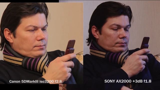 Test Canon5DMarkIII vs Sony AX2000_1 смотреть онлайн