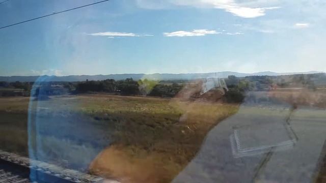Наше путешествие Барселона Париж на скоростном поезде 300 км/ч. смотреть онлайн