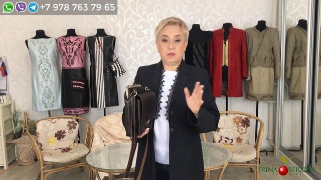 Пошив кожаной сумки Жанелль-19. Коричневый питон. Как не потерять форму сумки и выбрать толщину кож смотреть онлайн