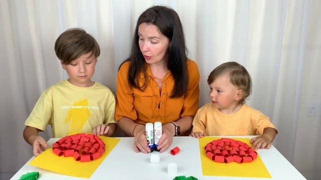 Объемная аппликация «Клубника» смотреть онлайн