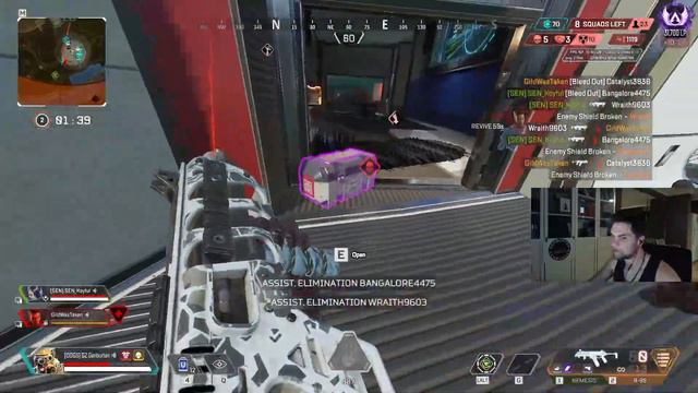 Genburten Bloodhound Apex Legends Season 18 Gameplay [Full Match VOD] смотреть онлайн